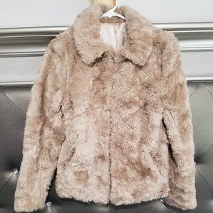 H&M Womens faux fur coat